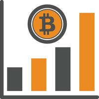 Chart icon symbol image for data statistic analysis illustration vector