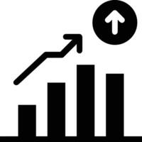 Chart icon symbol image for data statistic analysis illustration vector