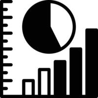 Chart icon symbol image for data statistic analysis illustration vector