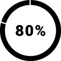 Chart icon symbol image for data statistic analysis illustration vector