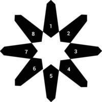Chart icon symbol image for data statistic analysis illustration vector
