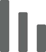 Chart icon symbol image for data statistic analysis illustration vector