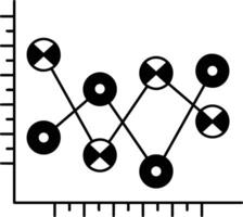 Chart icon symbol image for data statistic analysis illustration vector