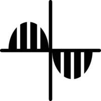 Chart icon symbol image for data statistic analysis illustration vector