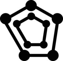 Chart icon symbol image for data statistic analysis illustration vector