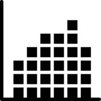 Chart icon symbol image for data statistic analysis illustration vector
