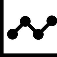 Chart icon symbol image for data statistic analysis illustration vector