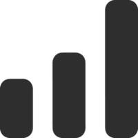 Chart icon symbol image for data statistic analysis illustration vector