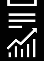 Chart icon symbol image for data statistic analysis illustration vector