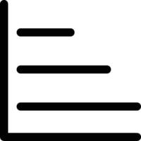 Chart icon symbol image for data statistic analysis illustration vector