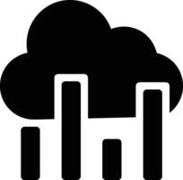 Chart icon symbol image for data statistic analysis illustration vector