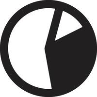 Chart icon symbol image for data statistic analysis illustration vector
