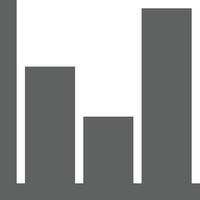 Chart icon symbol image for data statistic analysis illustration vector