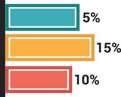 Chart icon symbol image for data statistic analysis illustration vector