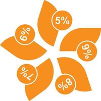 Chart icon symbol image for data statistic analysis illustration vector