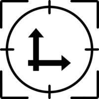 Chart icon symbol image for data statistic analysis illustration vector