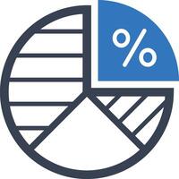 Chart icon symbol image for data statistic analysis illustration vector