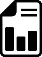 Chart icon symbol image for data statistic analysis illustration vector