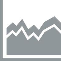 Chart icon symbol image for data statistic analysis illustration vector