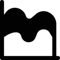 Chart icon symbol image for data statistic analysis illustration vector
