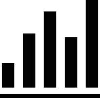 Chart icon symbol image for data statistic analysis illustration vector