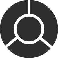 Chart icon symbol image for data statistic analysis illustration vector