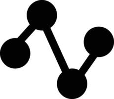 Chart icon symbol image for data statistic analysis illustration vector