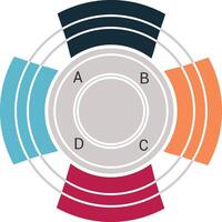 Chart icon symbol image for data statistic analysis illustration vector