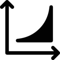 Chart icon symbol image for data statistic analysis illustration vector