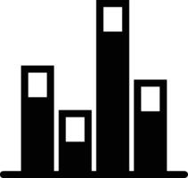 Chart icon symbol image for data statistic analysis illustration vector