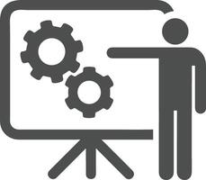 Chart icon symbol image for data statistic analysis illustration vector