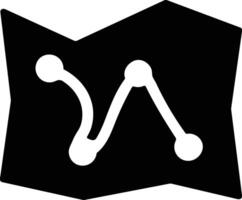 Chart icon symbol image for data statistic analysis illustration vector