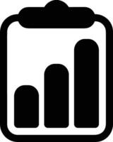 Chart icon symbol image for data statistic analysis illustration vector
