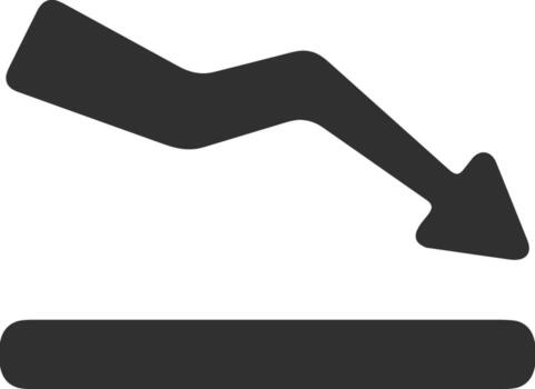 Chart icon symbol image for data statistic analysis illustration vector