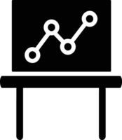 Chart icon symbol image for data statistic analysis illustration vector