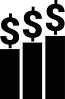 Chart icon symbol image for data statistic analysis illustration vector