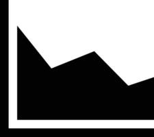 Chart icon symbol image for data statistic analysis illustration vector