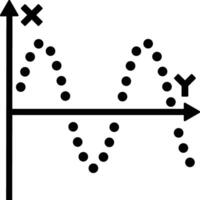 Chart icon symbol image for data statistic analysis illustration vector