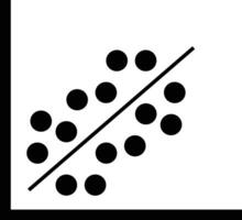 Chart icon symbol image for data statistic analysis illustration vector