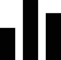 Chart icon symbol image for data statistic analysis illustration vector