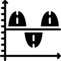 Chart icon symbol image for data statistic analysis illustration vector
