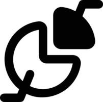 Chart icon symbol image for data statistic analysis illustration vector