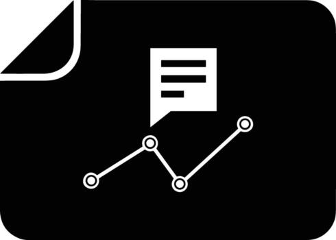 Chart icon symbol image for data statistic analysis illustration vector