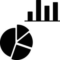 Chart icon symbol image for data statistic analysis illustration vector