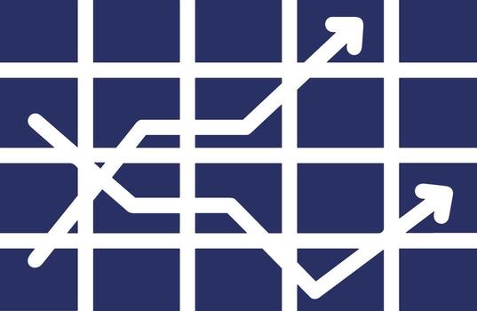 Chart icon symbol image for data statistic analysis illustration vector