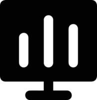 Chart icon symbol image for data statistic analysis illustration vector
