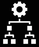 Chart icon symbol image for data statistic analysis illustration vector