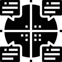 Chart icon symbol image for data statistic analysis illustration vector