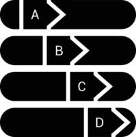 Chart icon symbol image for data statistic analysis illustration vector