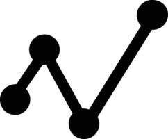 Chart icon symbol image for data statistic analysis illustration vector